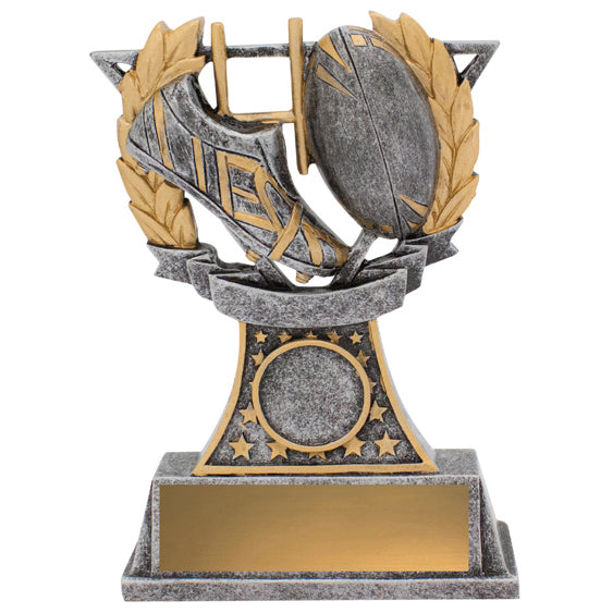 Rugby Classic Trophy — Custom Engraved Award