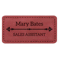 Name Badge - Rose