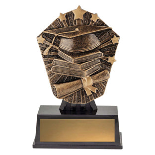 Cosmos Super Mini Rugby Trophy — Personalised Engraved