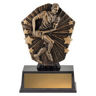 Cosmos Super Mini Rugby Trophy — Personalised Engraved
