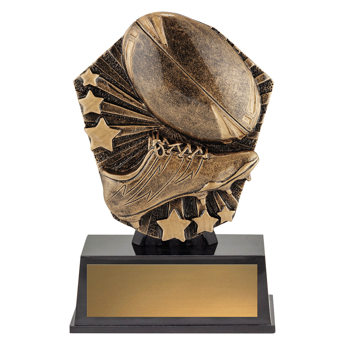 Cosmos Super Mini Rugby Trophy — Personalised Engraved