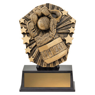 Cosmos Super Mini Rugby Trophy — Personalised Engraved