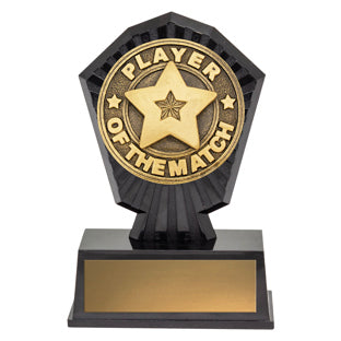 Super Mini Player of the Match Trophy — Personalised