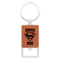 Rawhide Keychain - Bottle Opener