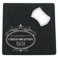 Black Coaster & Opener