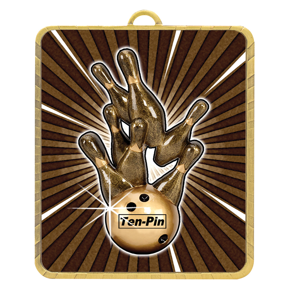 Gold Lynx Medal - Tenpin