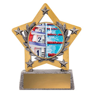 Mini Star Colour Trophy — Personalised Award