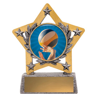 Mini Star Colour Trophy — Personalised Award