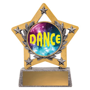 Mini Star Colour Trophy — Personalised Award