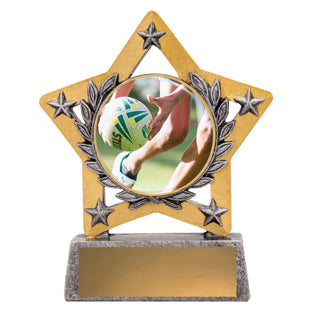 Mini Star Colour Trophy — Personalised Award