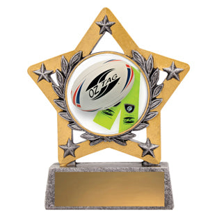 Mini Star Colour Trophy — Personalised Award