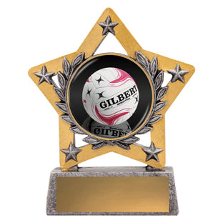 Mini Star Colour Trophy — Personalised Award