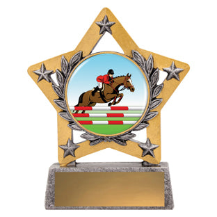 Mini Star Colour Trophy — Personalised Award