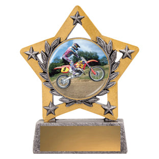 Mini Star Colour Trophy — Personalised Award