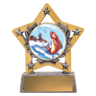 Mini Star Colour Trophy — Personalised Award