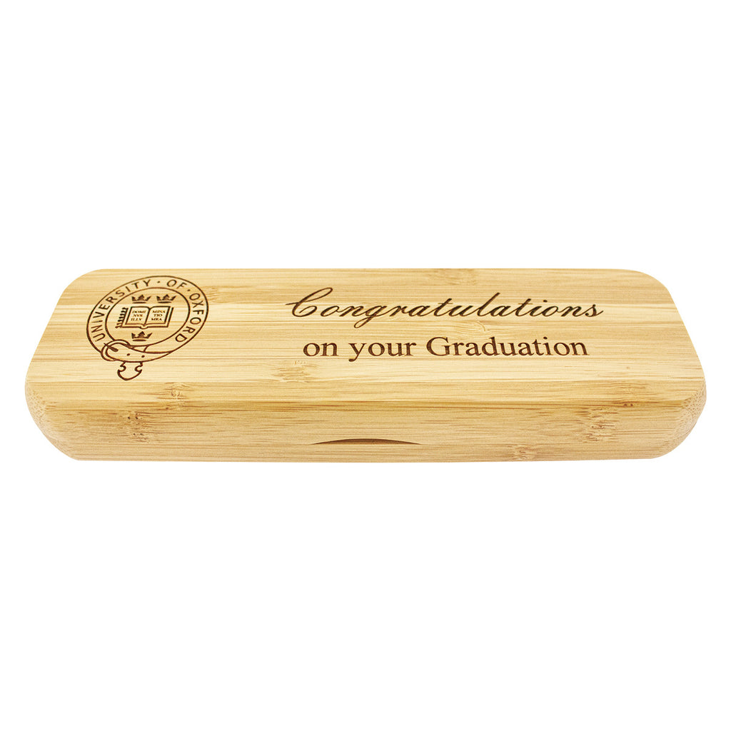 Bamboo Pen Box - Single