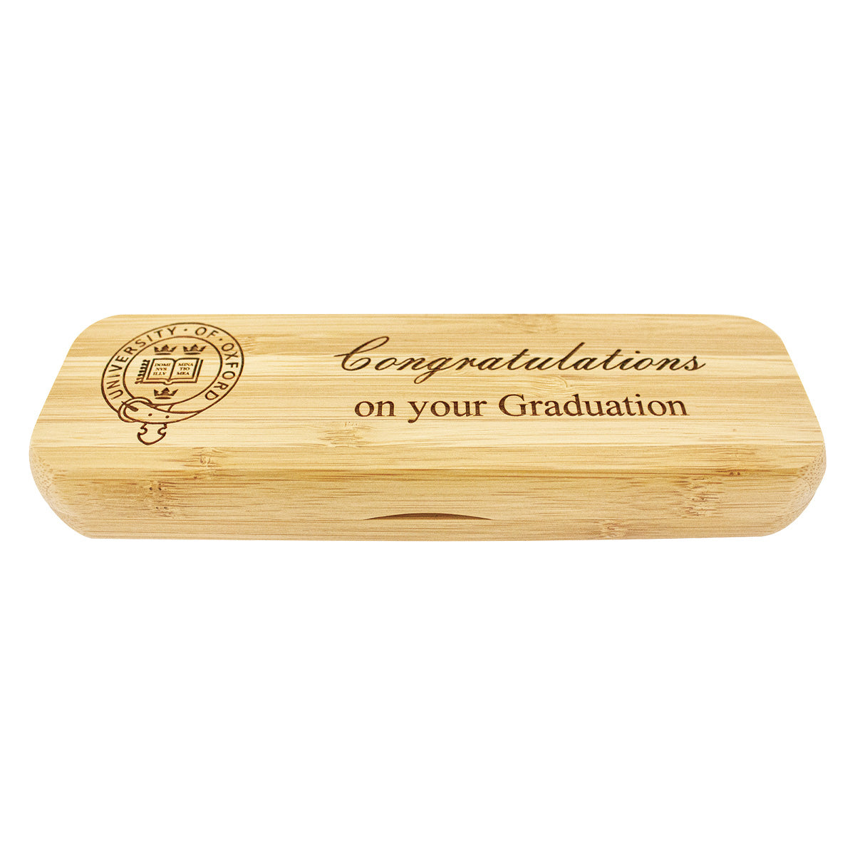 Bamboo Pen Box - Single