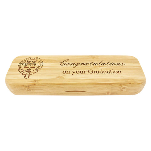 Bamboo Pen Box - Single