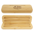 Bamboo Pen Box - Double