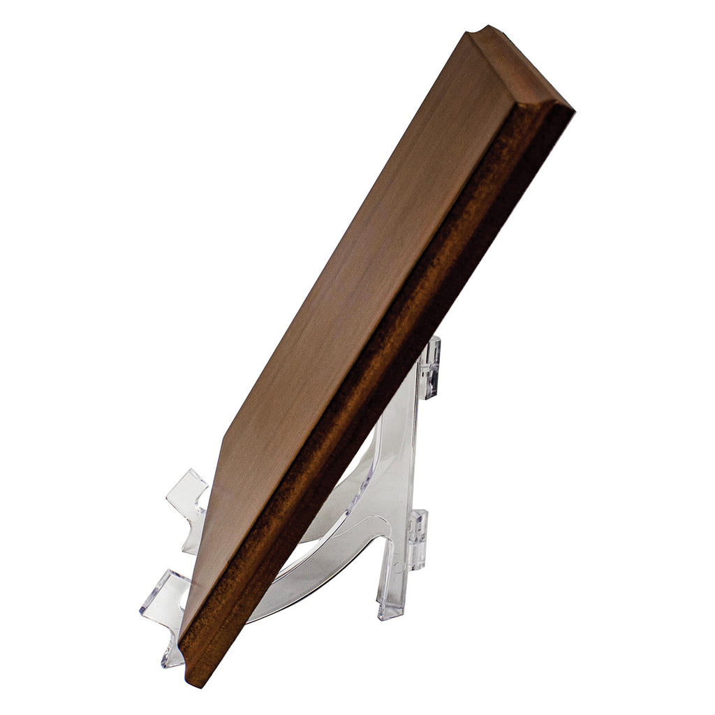Plaque Easel - Clear