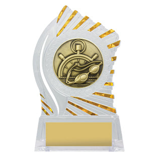 Solar Acrylic Trophy — Personalised & Engraved