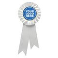 White Rosette w/ Hook