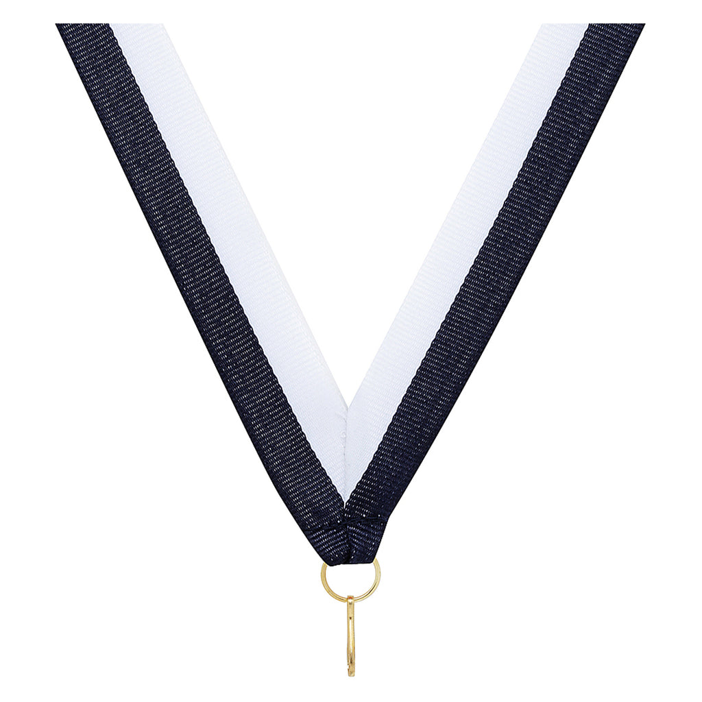 Navy / White Ribbon
