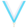 Light Blue / White Ribbon