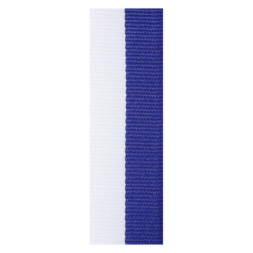 Blue / White Ribbon