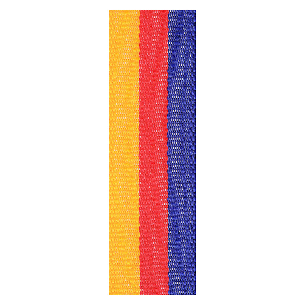 Gold / Red / Blue Ribbon