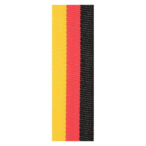 Black / Red / Gold Ribbon