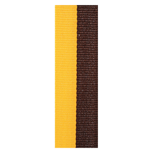 Brown / Gold Ribbon